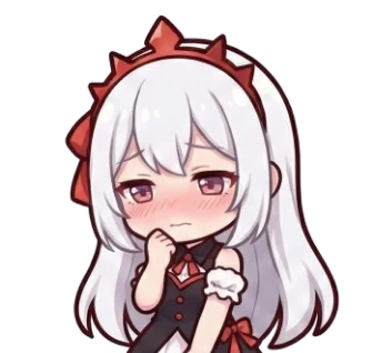 Sakume マスコット（照れ）